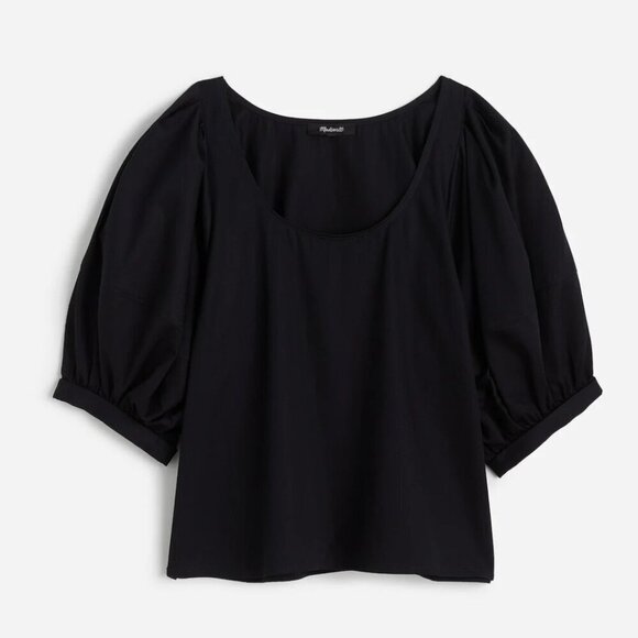 Madewell Relaxed Scoopneck Short-Sleeve Top Size S - Picture 4 of 12